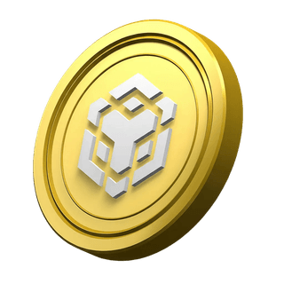 Imagen decorativa con la moneda BNB de Binance ubicada en la sección de confianza de la comunidad