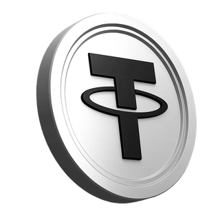 Icono de la criptomoneda Tether USDT ubicado en el apartado de confianza de la comunidad de trading